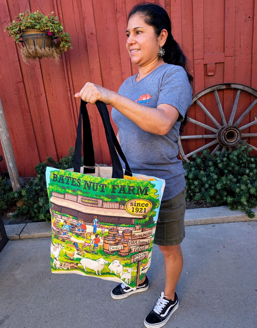 Bates Nut Farm Tote Bag - Image 3